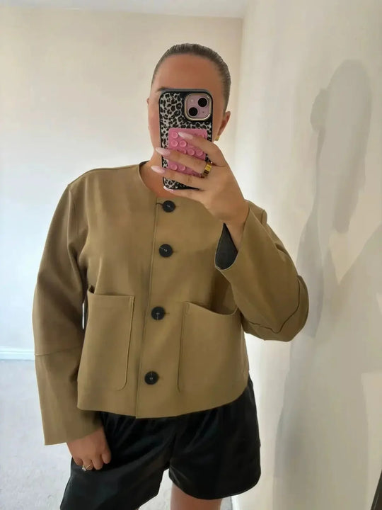 EB | Jacke Weiches Wildleder