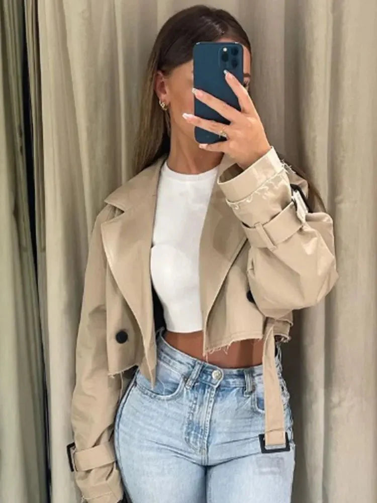 EB | Gekürzter Trenchcoat