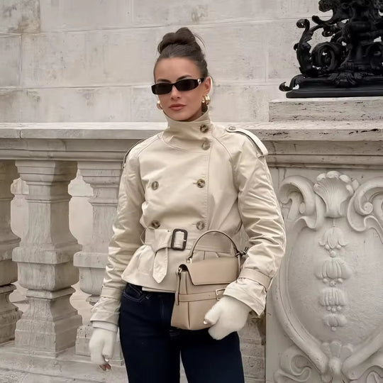 EB | Cropped Trenchcoat