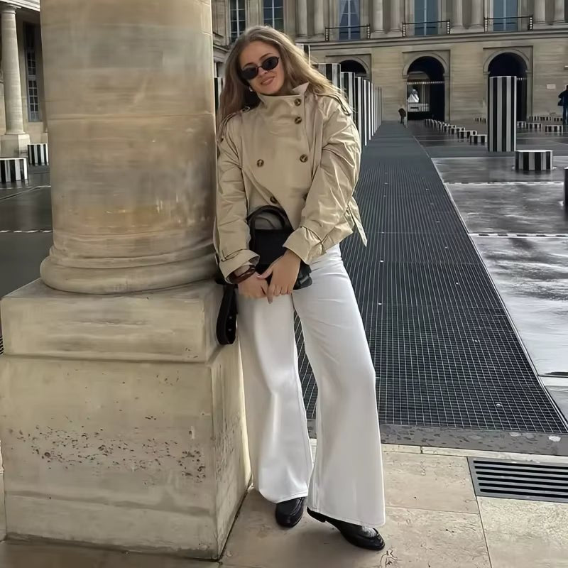 EB | Cropped Trenchcoat