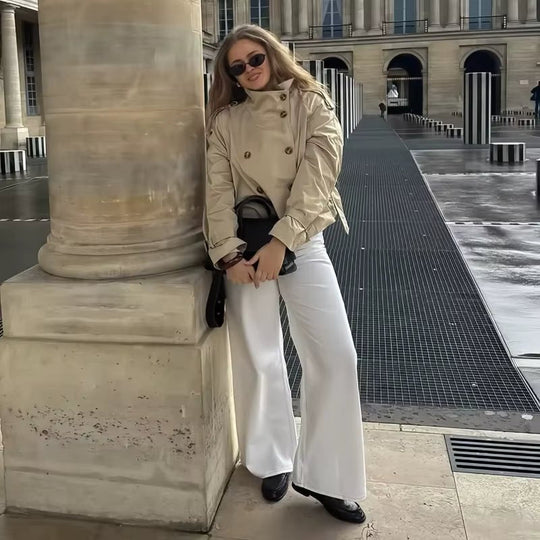 EB | Cropped Trenchcoat