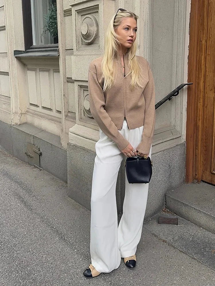 EB | Cardigan mit Reißverschluss