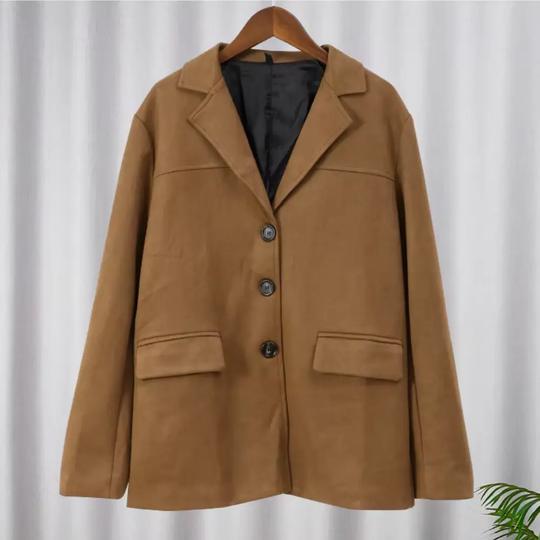 EB | Braune Wildlederjacke