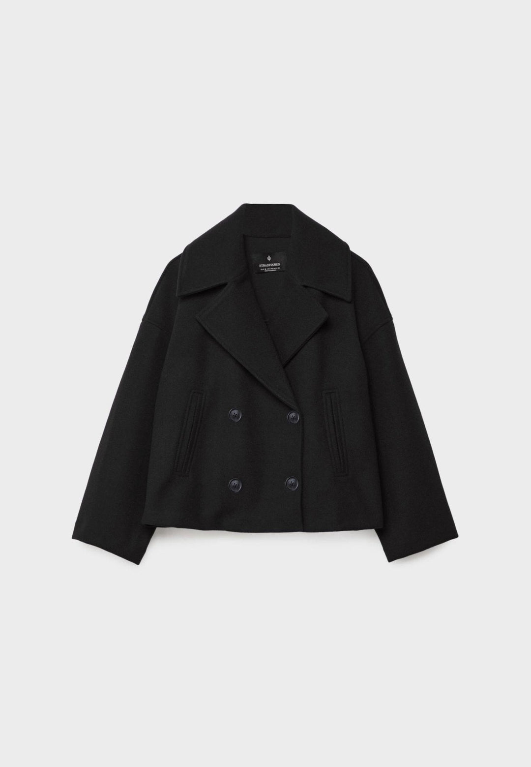 EB | Moderne Cropped Jacke Doppelreiher