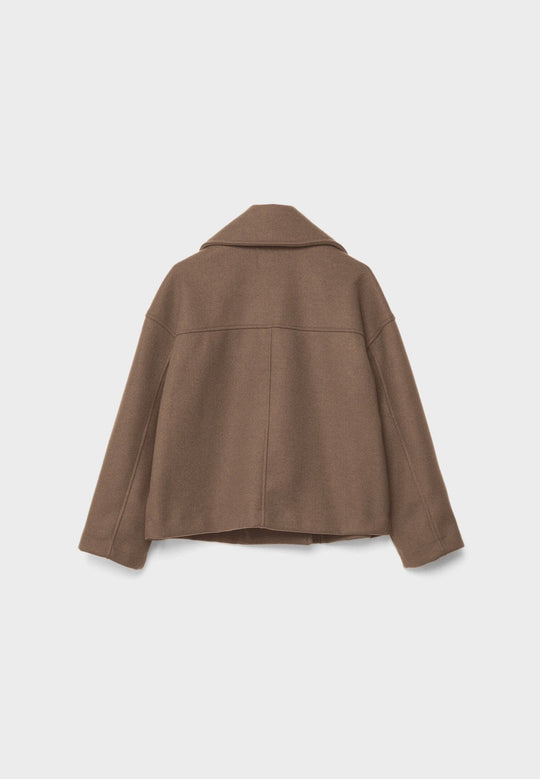 EB | Moderne Cropped Jacke Doppelreiher