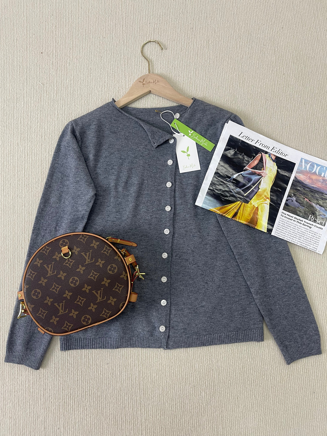 EB | Einfache Solide Langärmelige Pullover