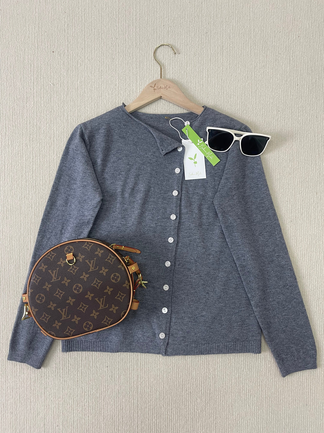 EB | Einfache Solide Langärmelige Pullover
