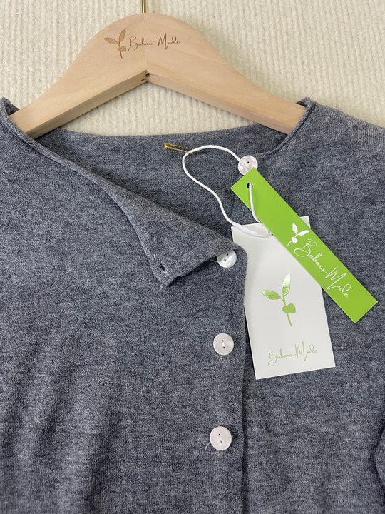 EB | Einfache Solide Langärmelige Pullover