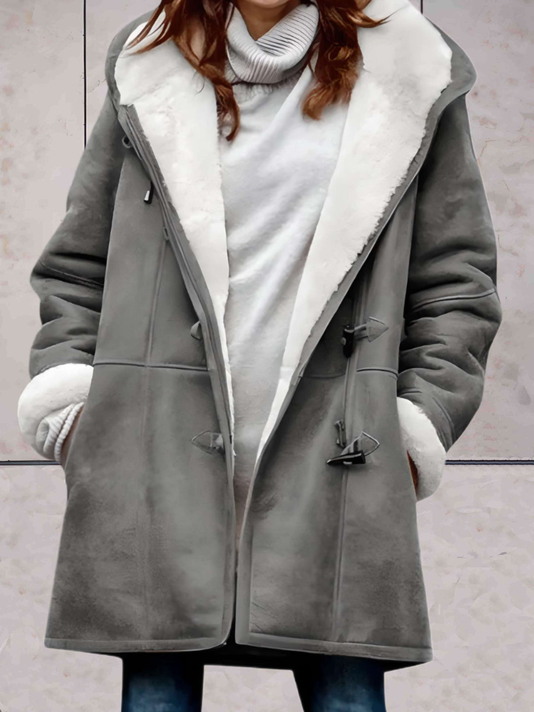 EB | Luxuriöser Wintermantel mit Fleece-Futter