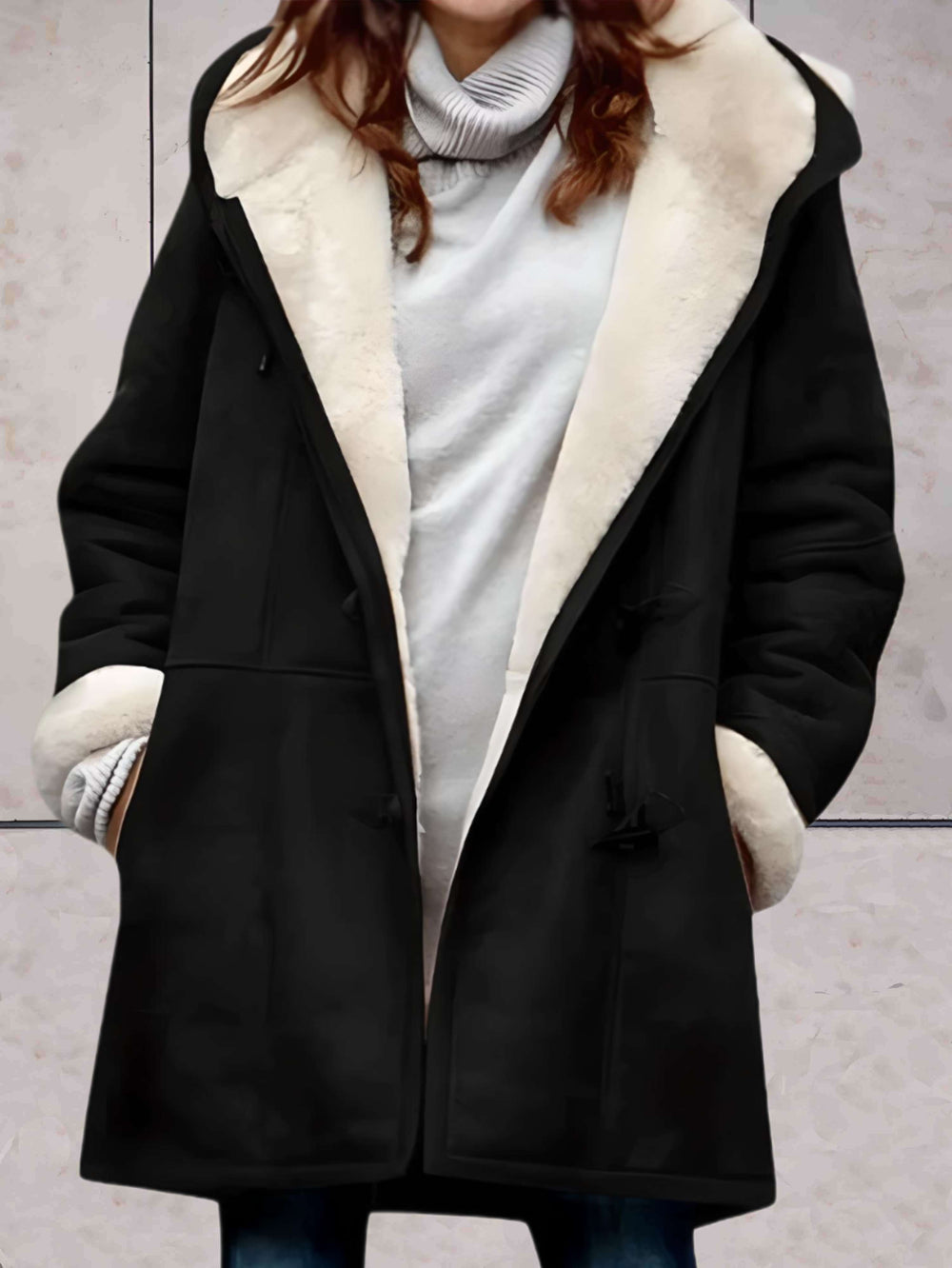 EB | Luxuriöser Wintermantel mit Fleece-Futter