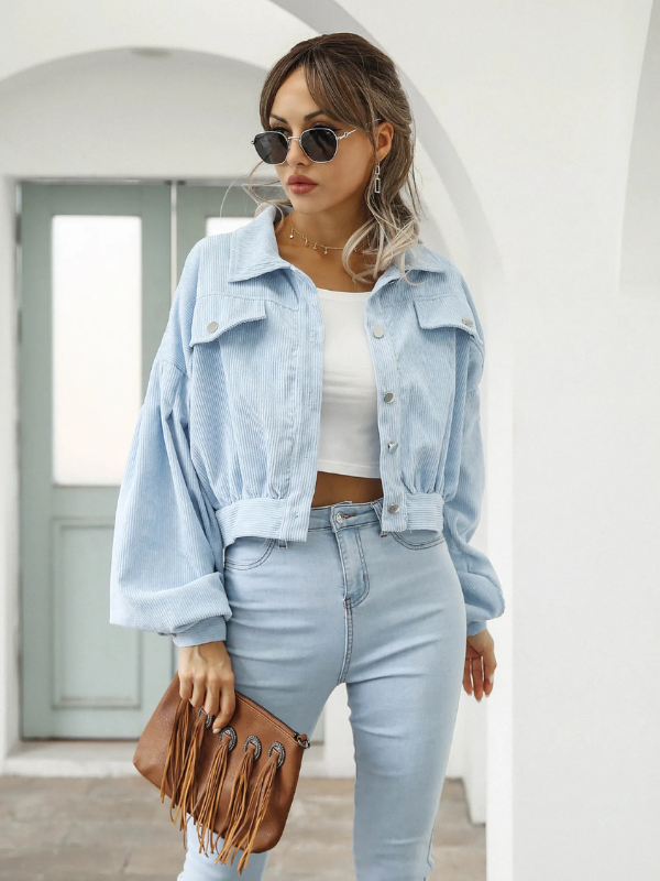 EB | Cropped Bomberjacke - Lässig & Stilvoll