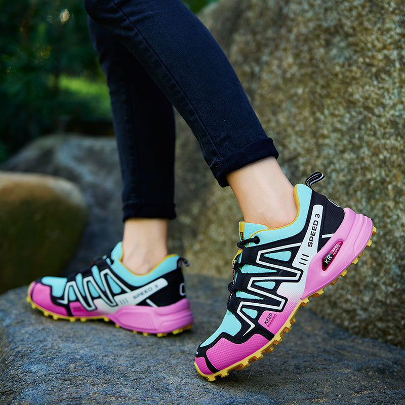 EB | Speed 3 Leichte Wanderschuhe für Damen, Rutschfest und Bequem
