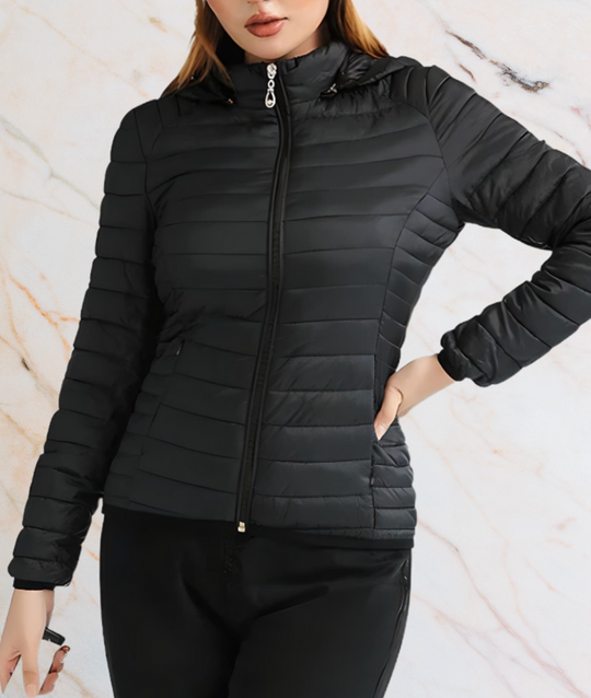 EB | Slim Fit Puffy Jacket mit Reißverschluss - Maylee