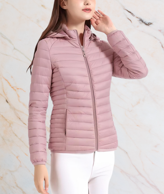 EB | Slim Fit Puffy Jacket mit Reißverschluss - Maylee
