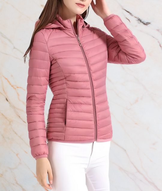 EB | Slim Fit Puffy Jacket mit Reißverschluss - Maylee