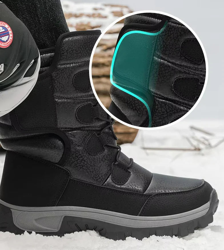 Wasserdichte Winter-Plüsch-Schneestiefel EB