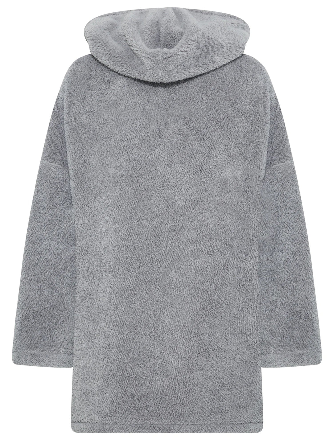 EB | Snuggle Plus Übergrößen Teddy Hoodie Kleid