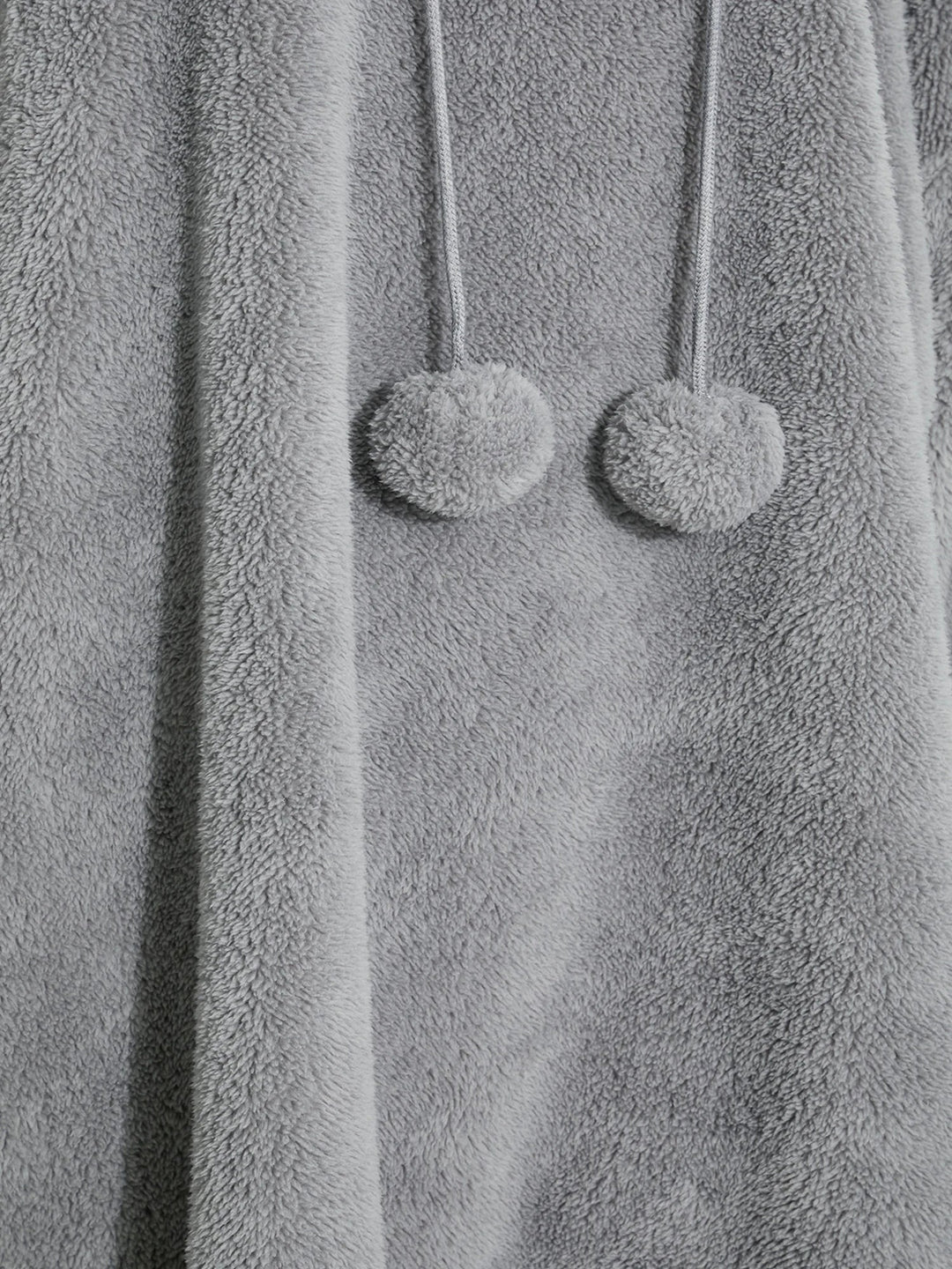 EB | Snuggle Plus Übergrößen Teddy Hoodie Kleid