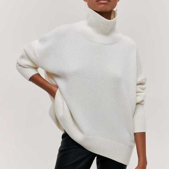 EB | Weicher Oversized Rollkragenpullover
