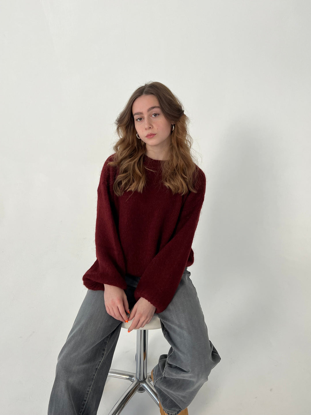 EB | Weicher Damensweater mit Lockerem Schnitt
