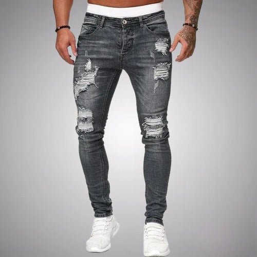 EB | Dehnbare Ripped Jeans für Männer
