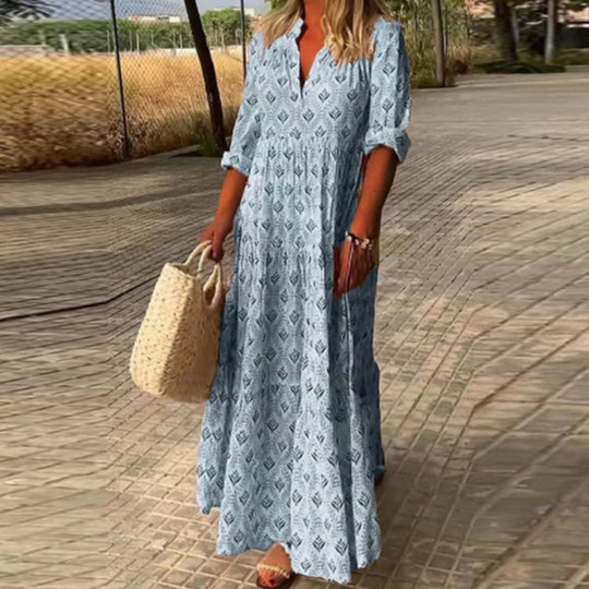 EB | Sommer Boho Kleid Maxi