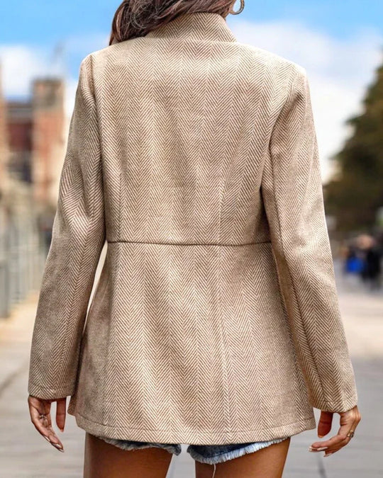 EB | Schicker Blazer Mit Kragen Für Frauen