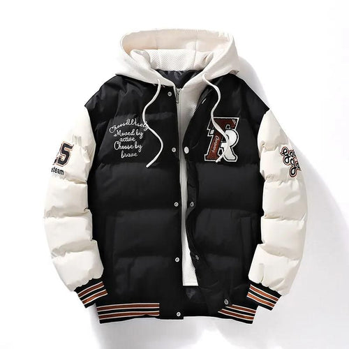 EB | Sportliche Herren Winterjacke mit Kapuze