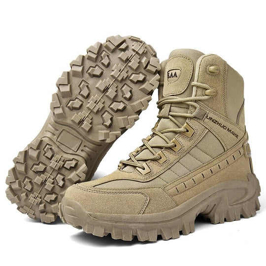 Coole militärische Winterstiefel