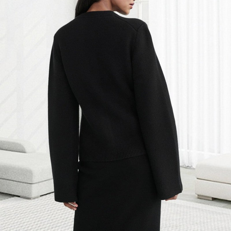 EB | Superweiche Strickjacke mit Knöpfen