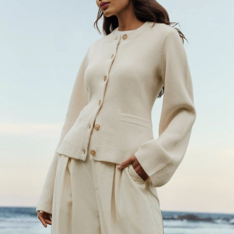 EB | Superweiche Strickjacke mit Knöpfen