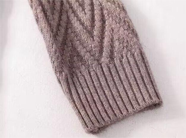EB | Halber Rollkragenpullover für Damen in mittlerer Länge