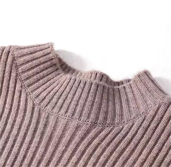EB | Halber Rollkragenpullover für Damen in mittlerer Länge