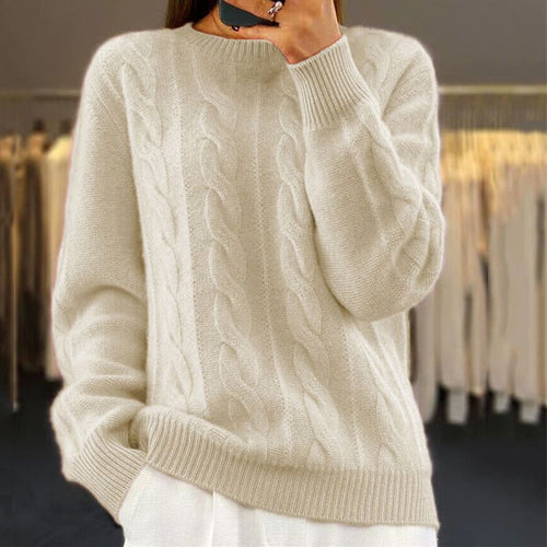 EB | Flauschiger Strickpullover