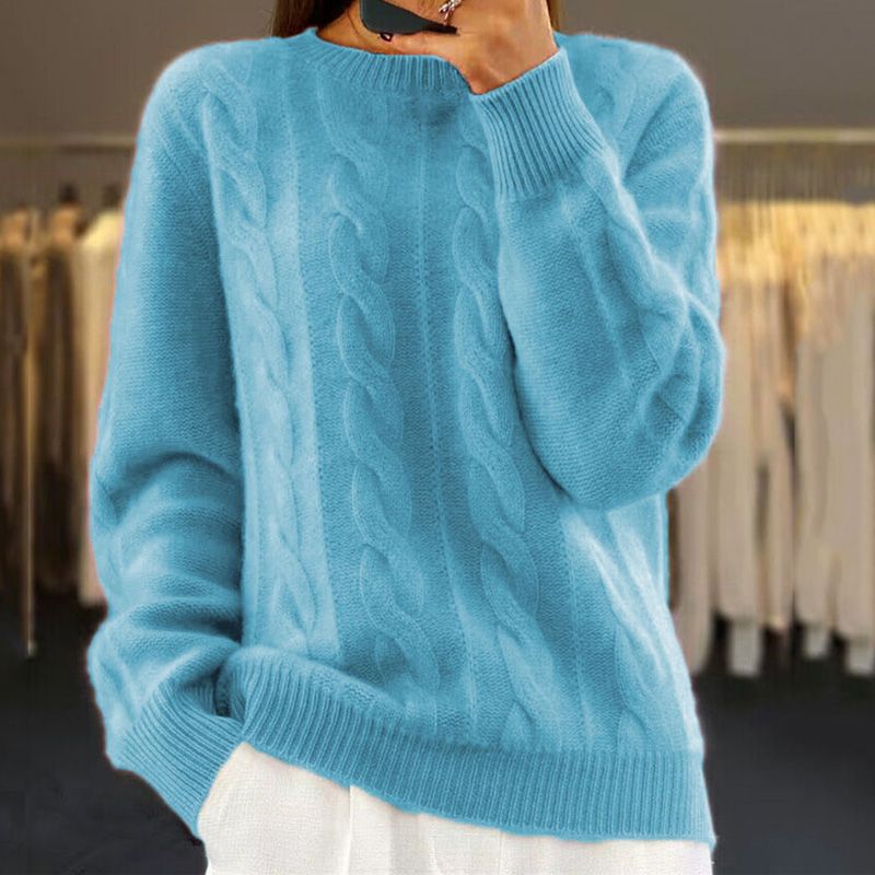 EB | Flauschiger Strickpullover