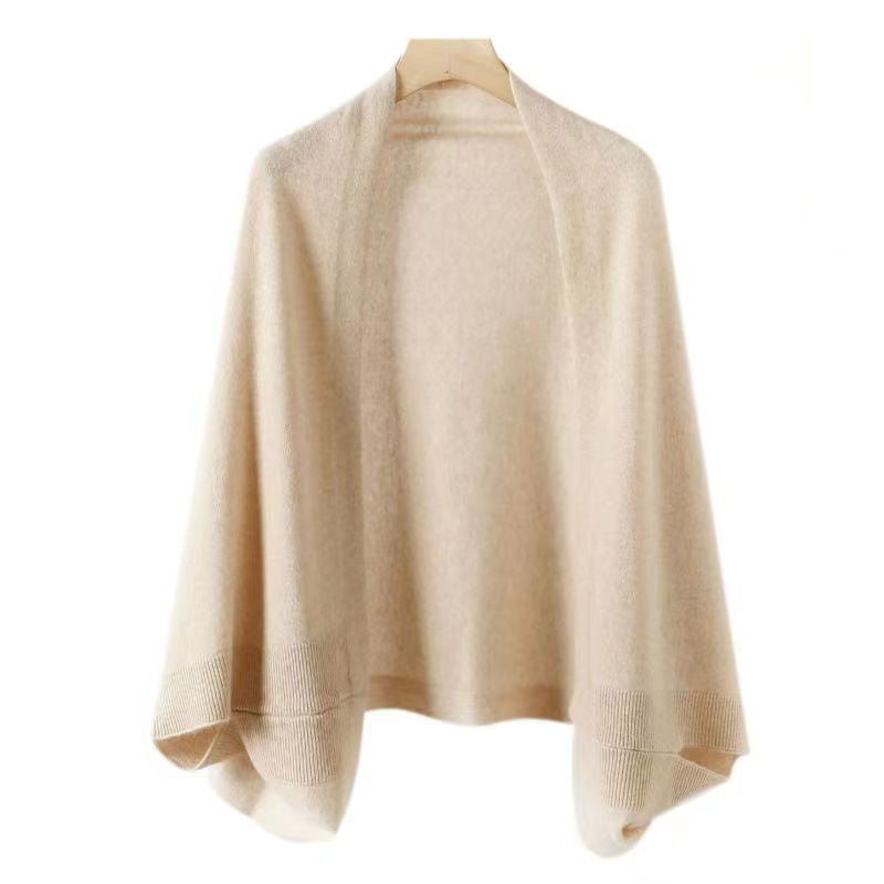 EB | Faux Warmer Doppelschal Schal Strickjacke