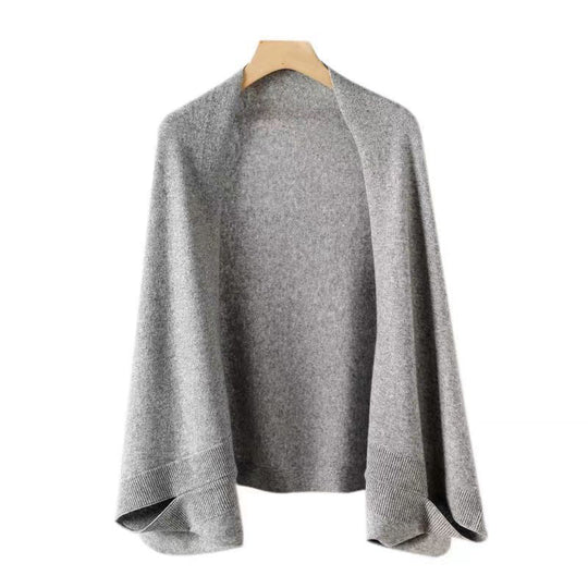 EB | Faux Warmer Doppelschal Schal Strickjacke