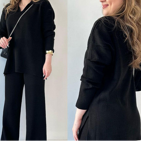 EB | Zweiteiliges Übergröße Loungewear Satz