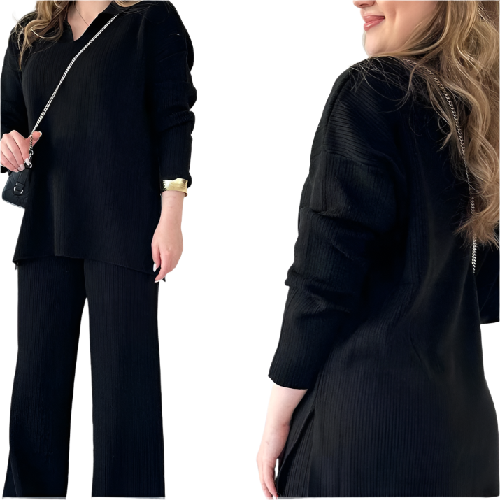 EB | Zweiteiliges Übergröße Loungewear Satz