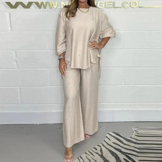 EB | Schickes lockeres Sweatshirt-Set für Frauen
