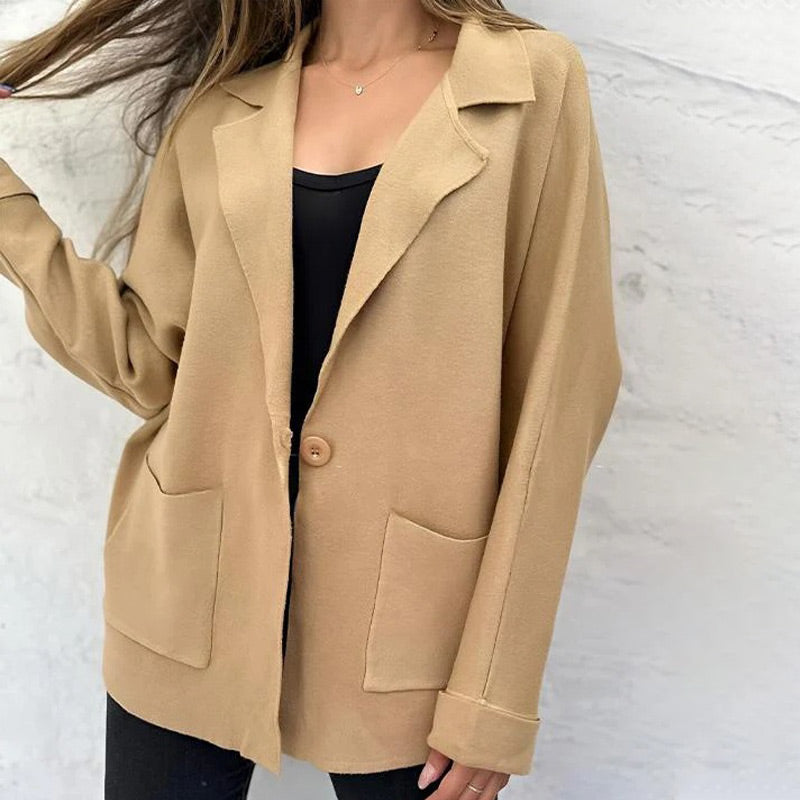 EB | Elegante Jacke mit Taschen für Frauen