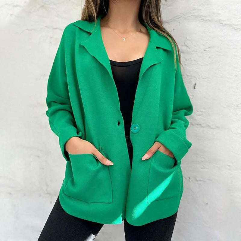 EB | Elegante Jacke mit Taschen für Frauen
