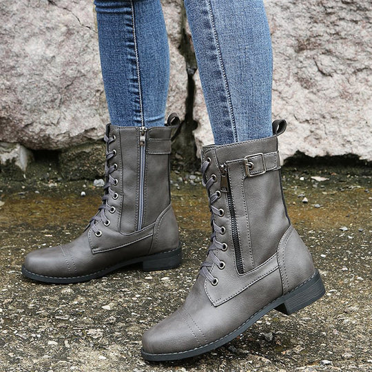 EB | Orthopädische Stiefel mit Seitenzip