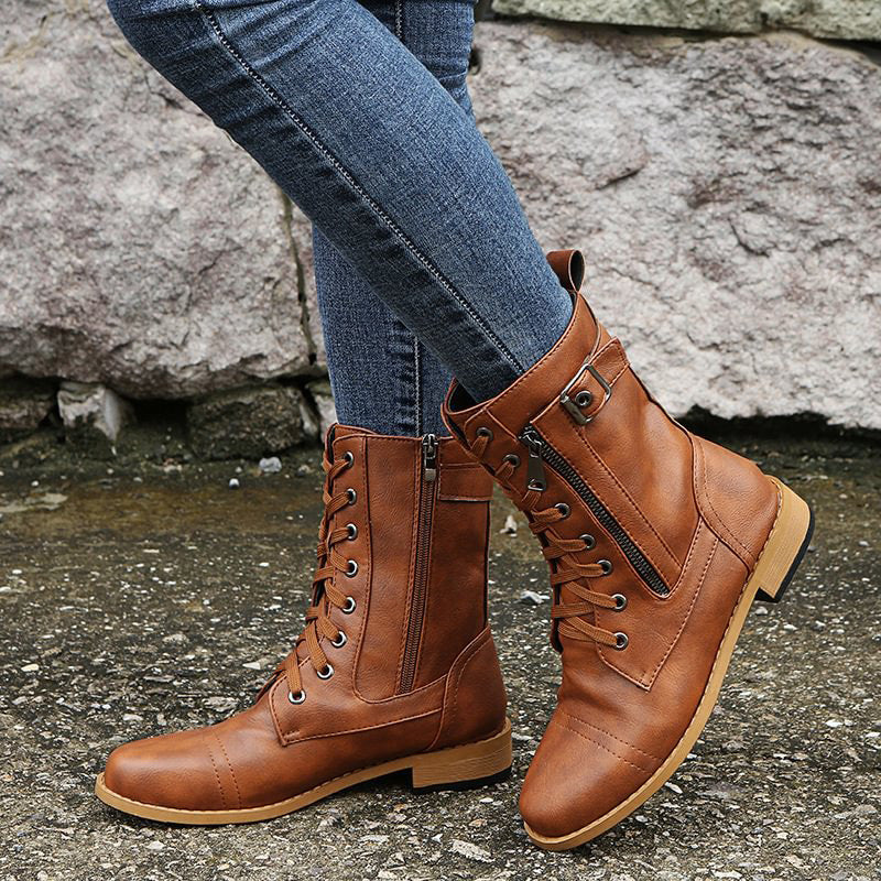 EB | Orthopädische Stiefel mit Seitenzip