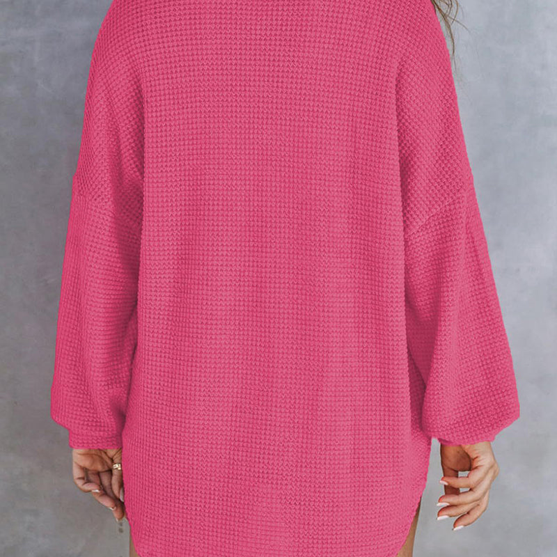 EB | Lässiges Waffelstrickhemd