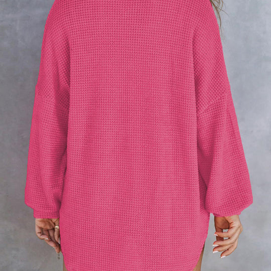 EB | Lässiges Waffelstrickhemd