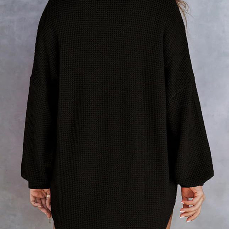 EB | Lässiges Waffelstrickhemd