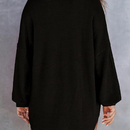 EB | Lässiges Waffelstrickhemd