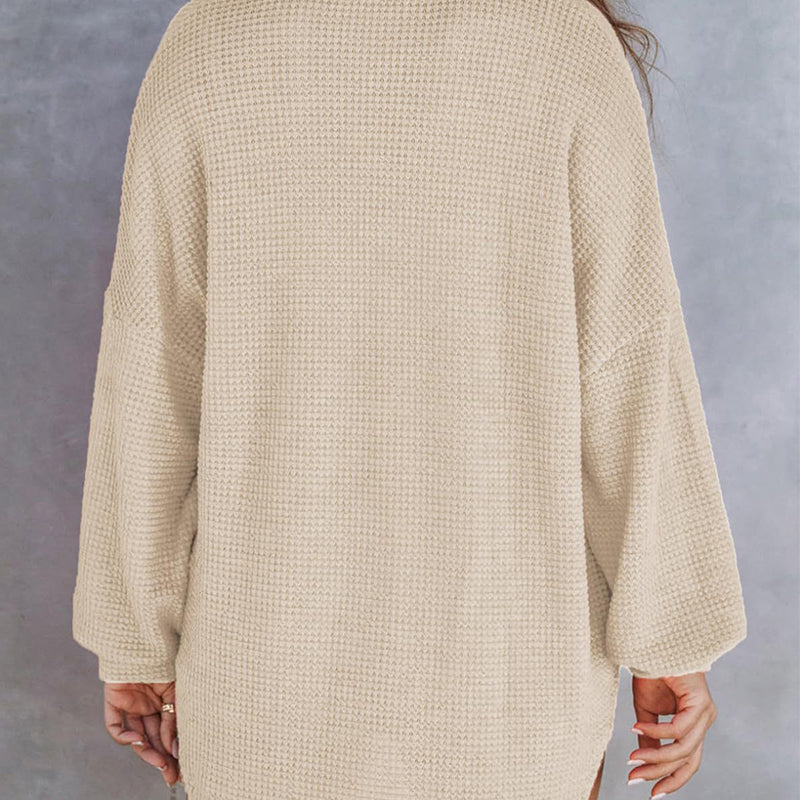 EB | Lässiges Waffelstrickhemd