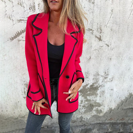 EB | Freizeitjacke mit Knopf für Damen
